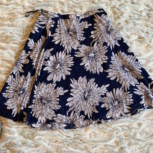 Floral skirt size 12